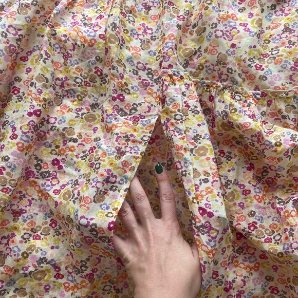 Apiece Apart Floral Puff Sleeve Maxi Dress - Picture 11 of 15